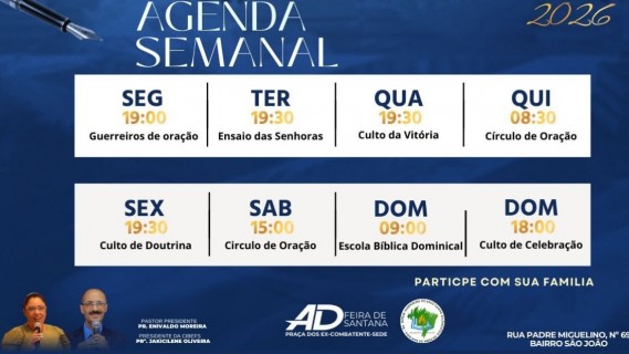 AD MINISTERIO DE MADUREIRA CAMPO ECLESIATICO  FEIRA DE SANTANA